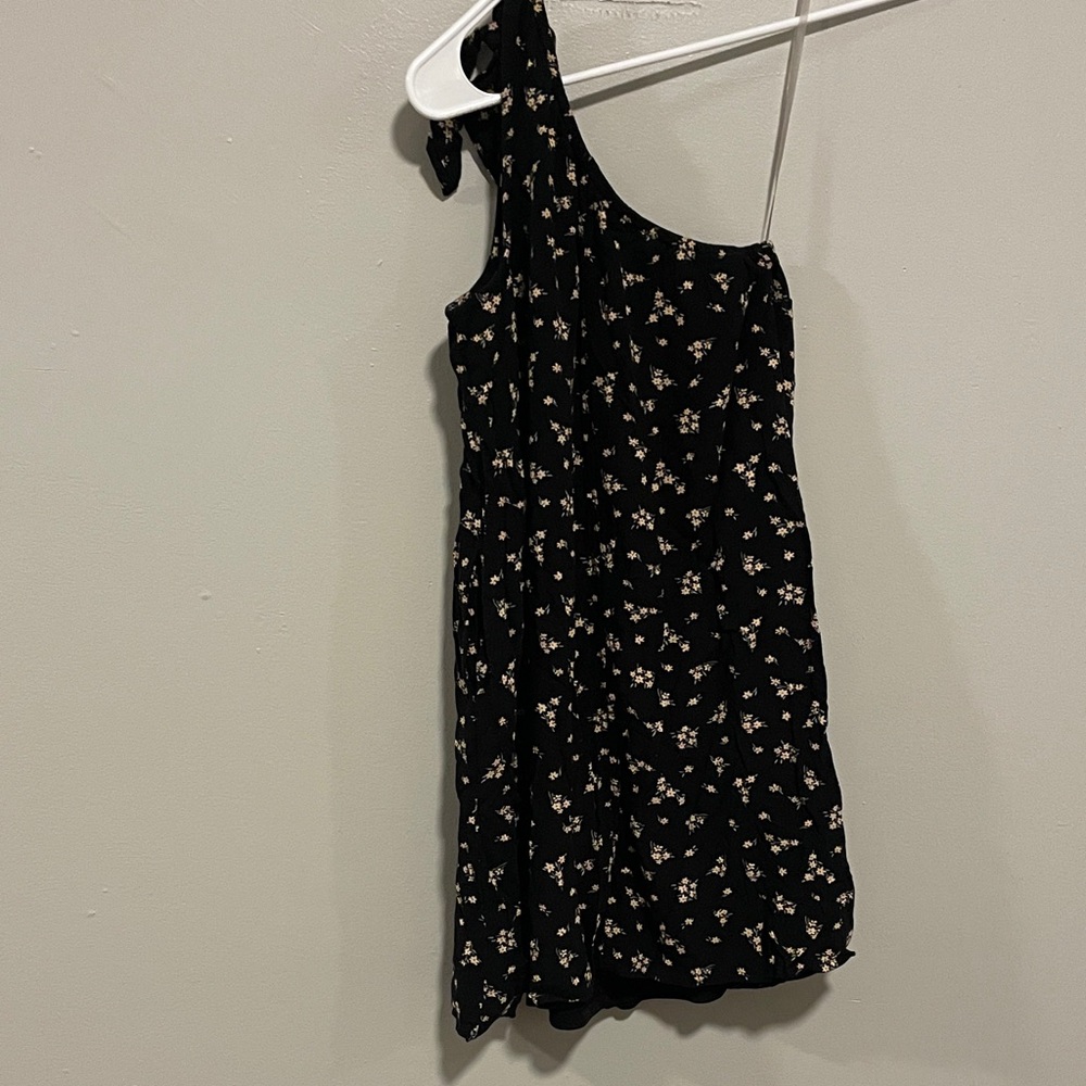 American Eagle Black Floral Dress